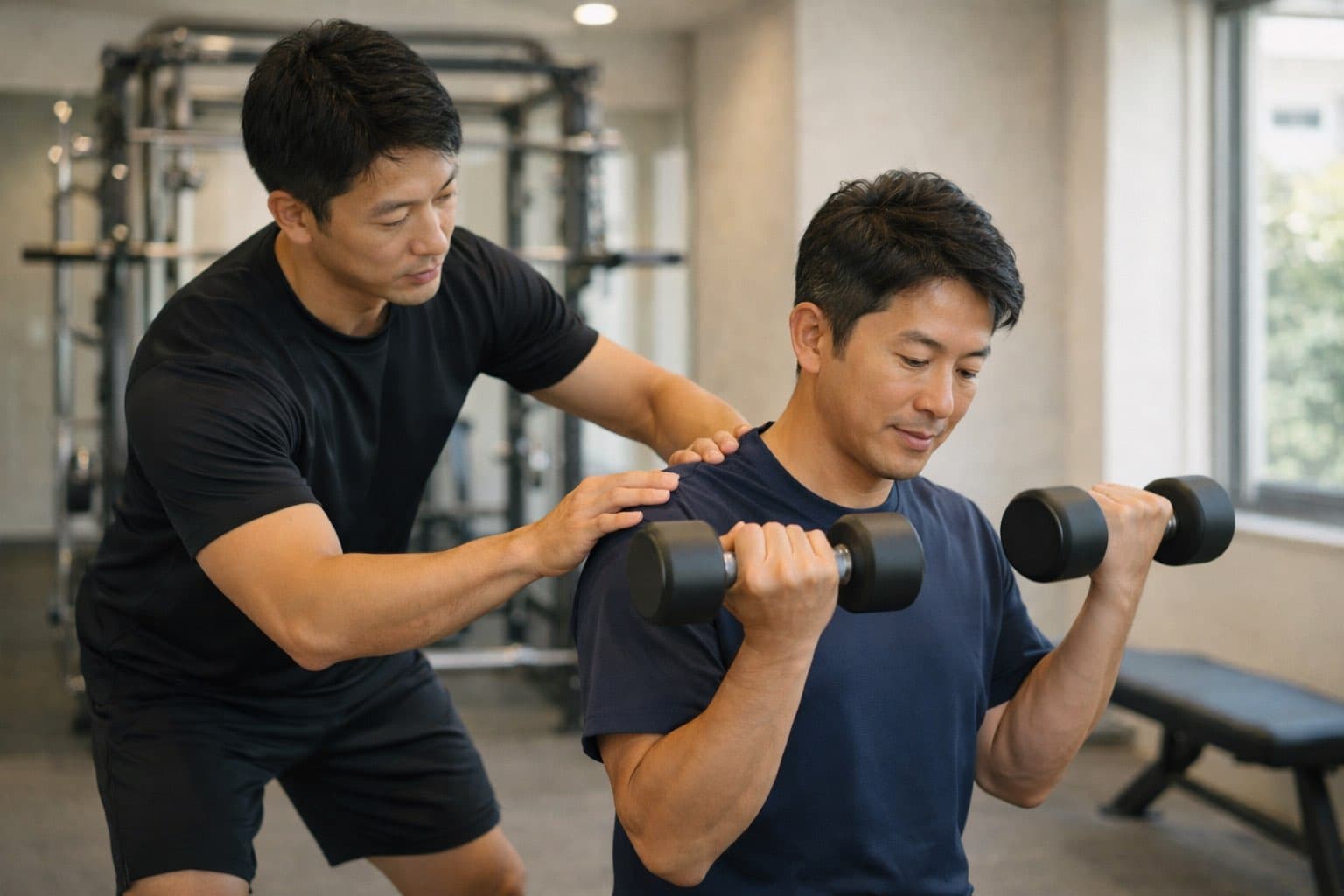 トレーニング指導のイメージ