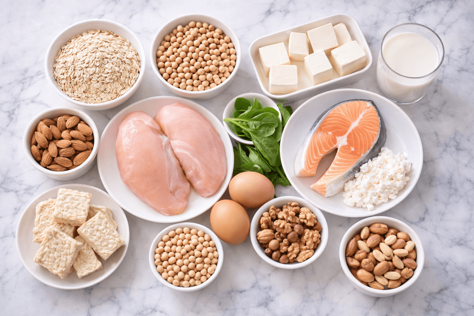 タンパク質を含む食品