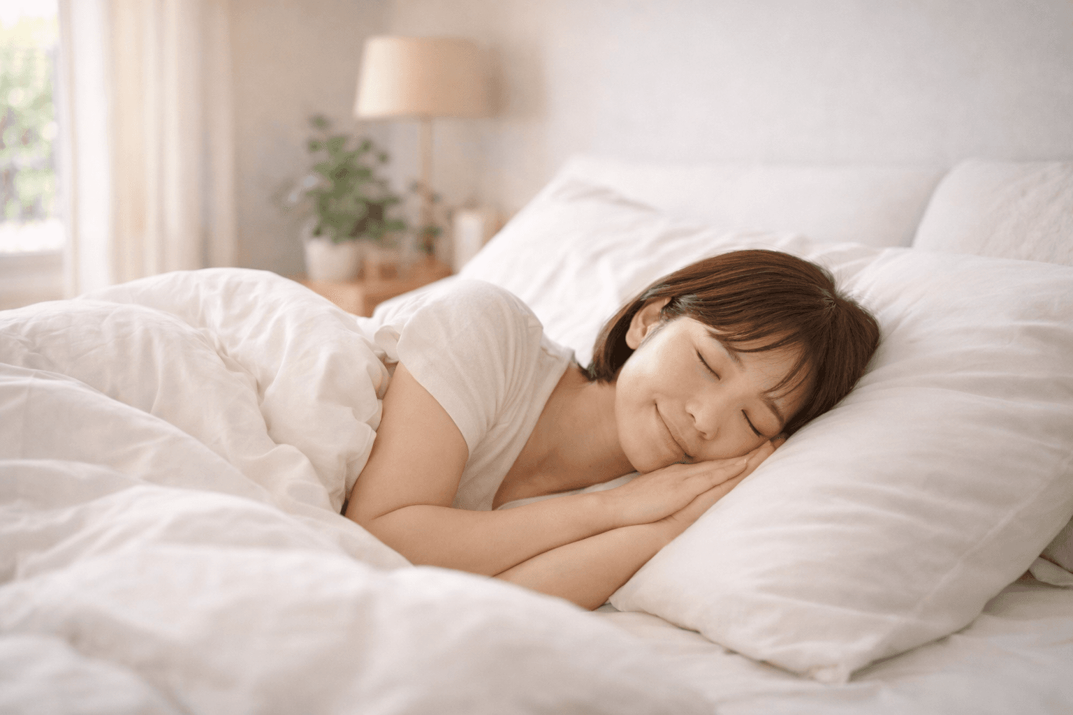 質の良い睡眠のイメージ