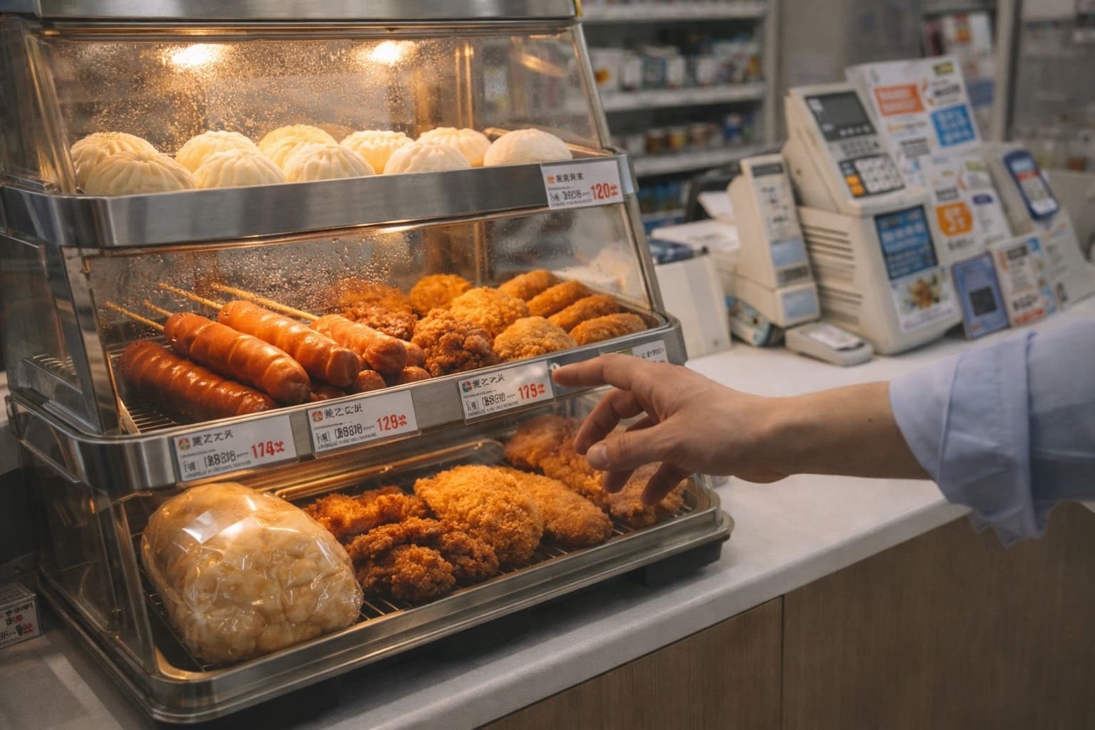 レジ横のホットスナック