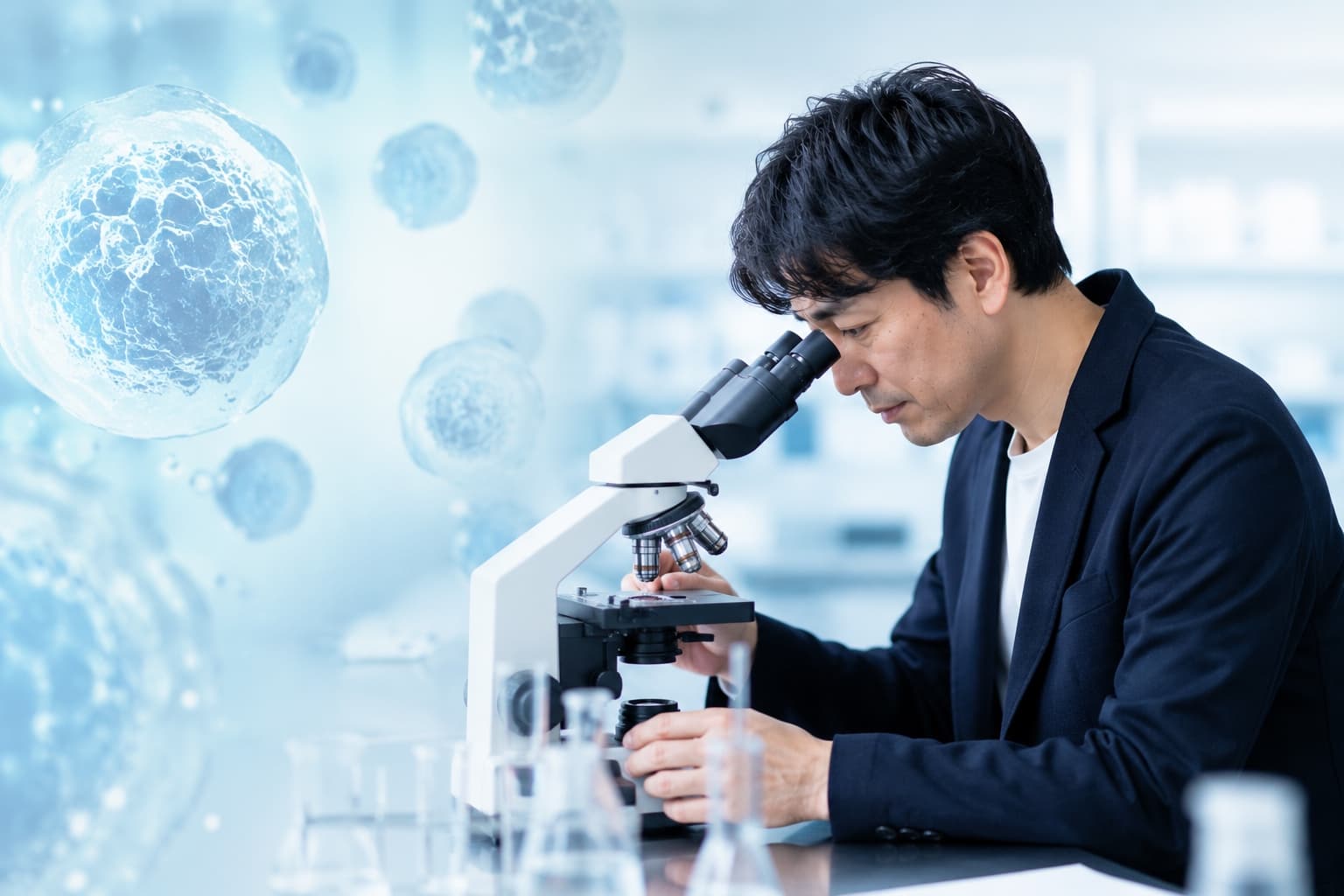 オートファジーのヒトでの効果はまだ未確立であることを示すイメージ