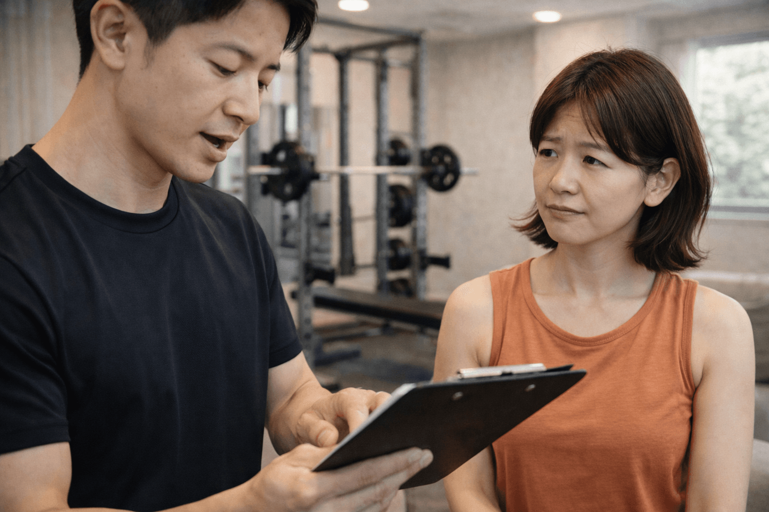 マニュアル指導のイメージ