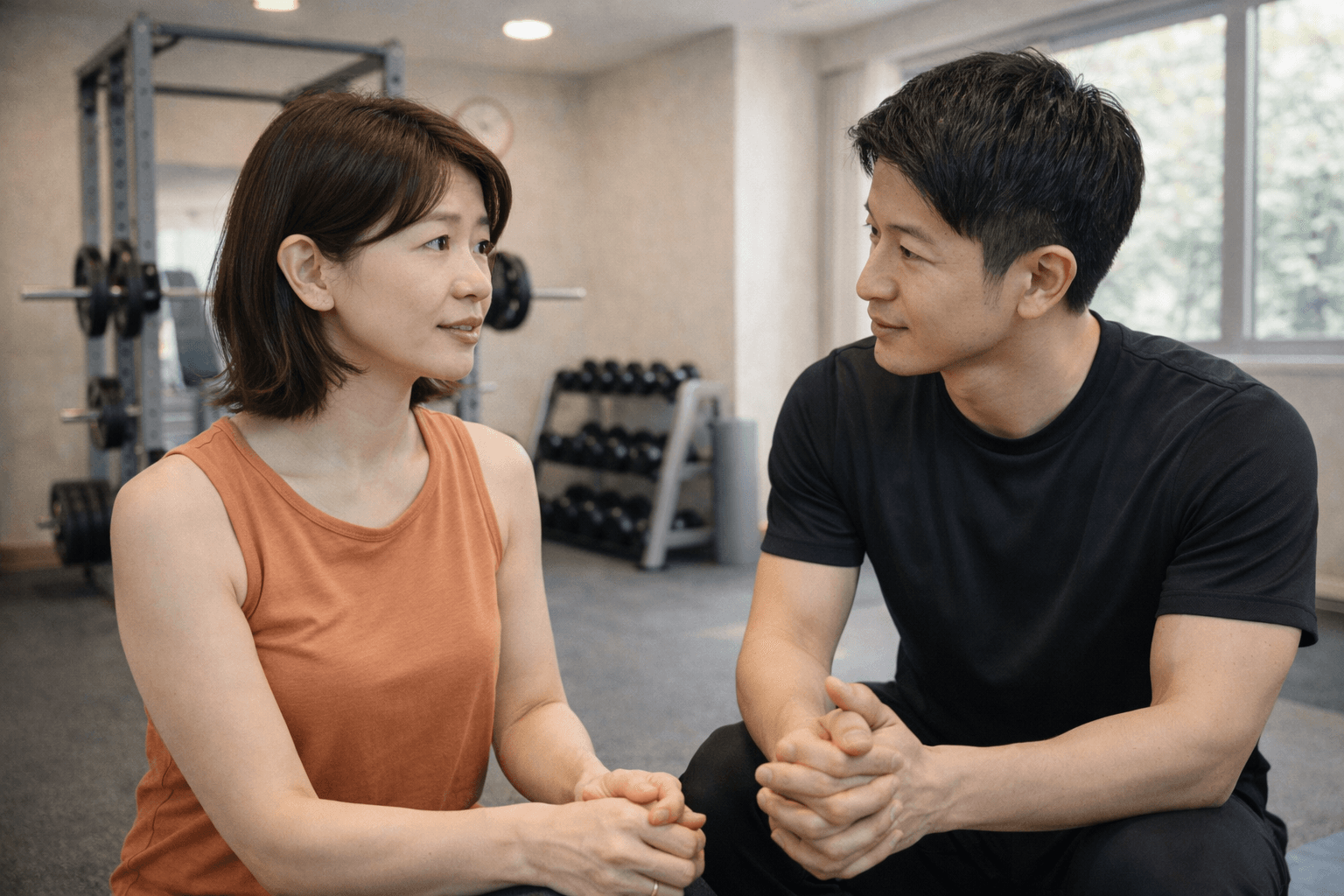 トレーナーとのコミュニケーション