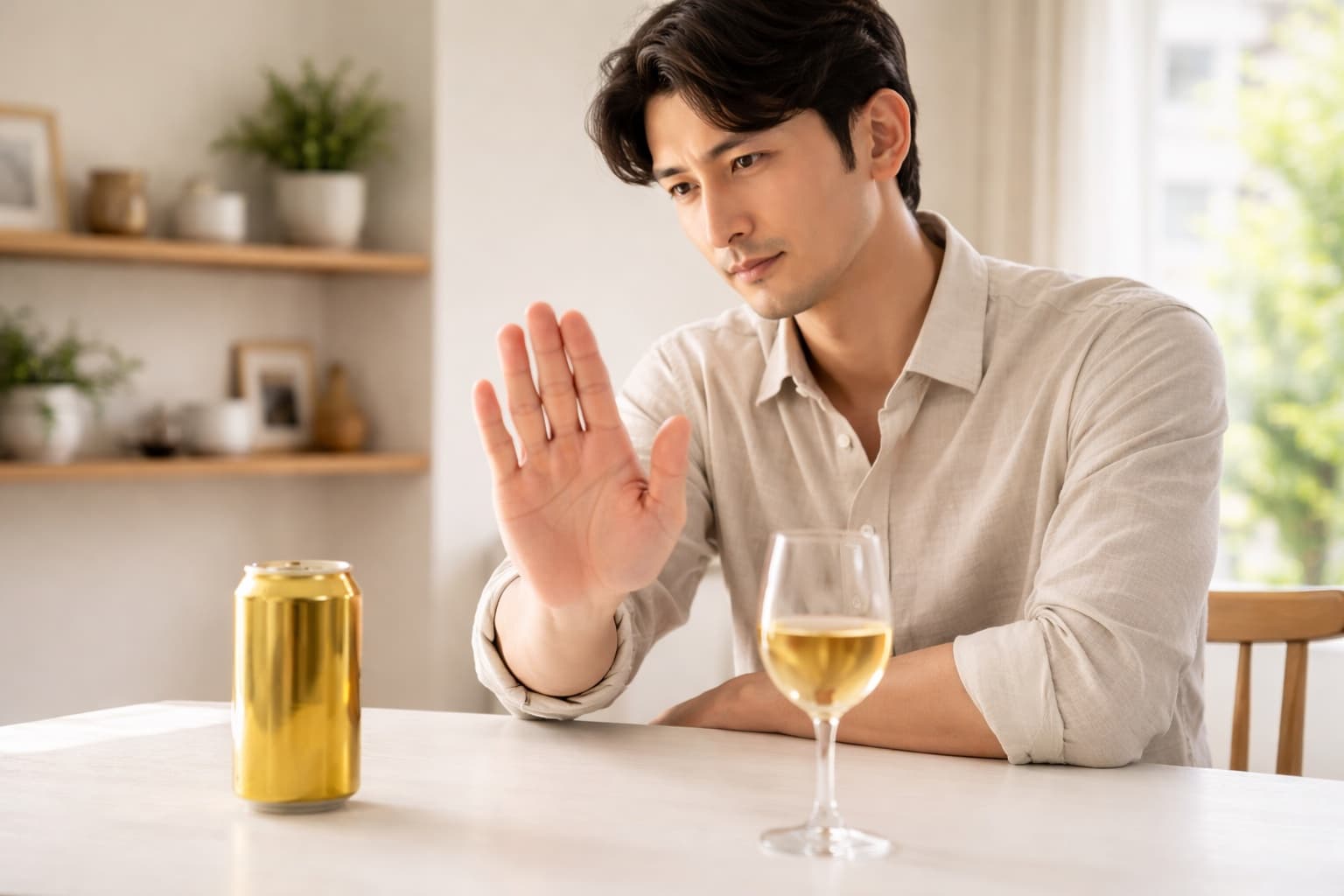 飲み会を楽しむビジネスパーソン