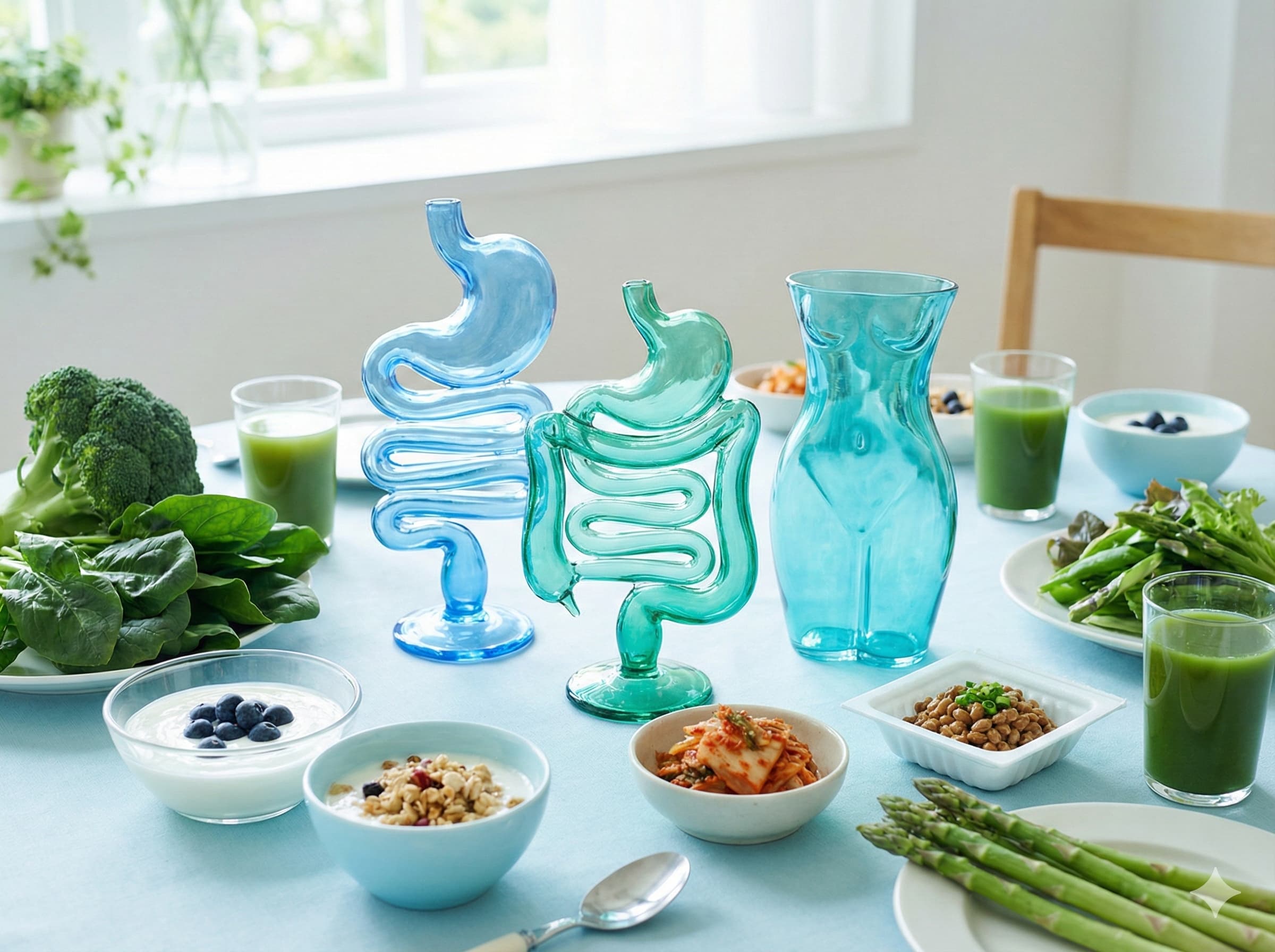 健康的な腸のイメージ