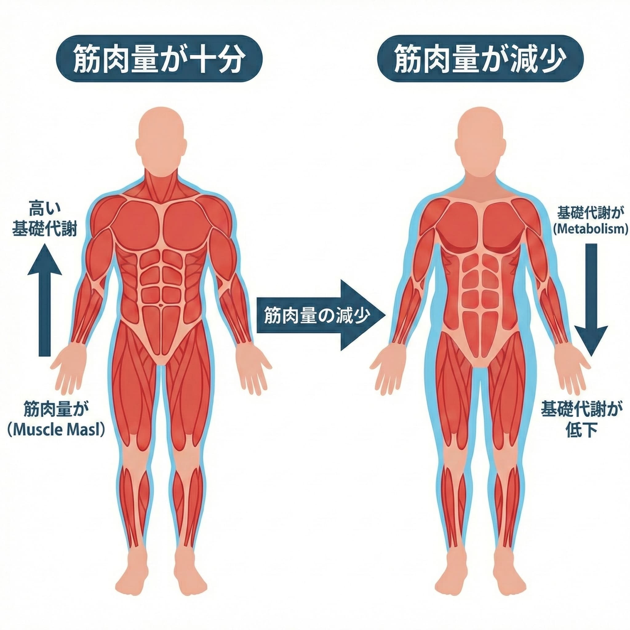 筋肉のイメージ