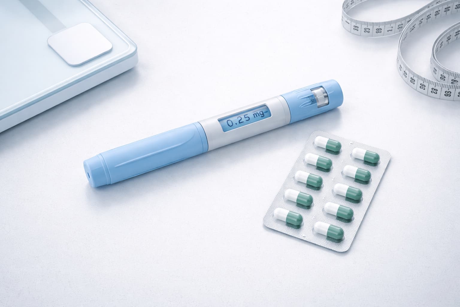 GLP-1薬(マンジャロ・オゼンピック・リベルサス)のイメージ