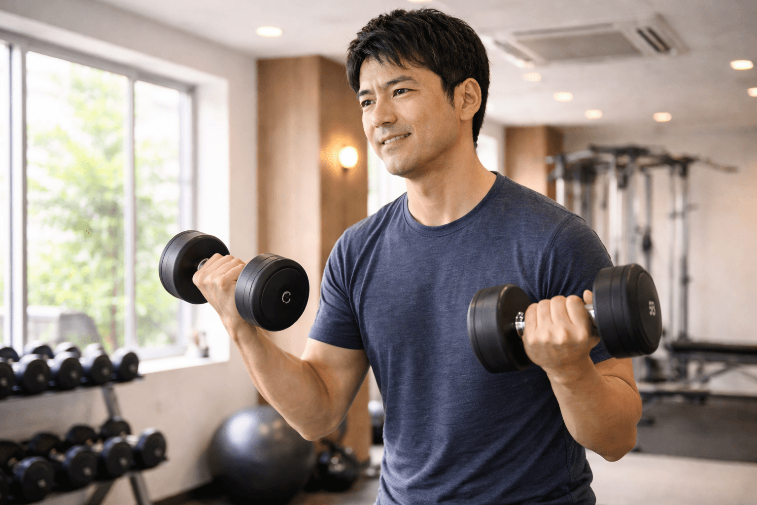 40代から運動を始める人のイメージ