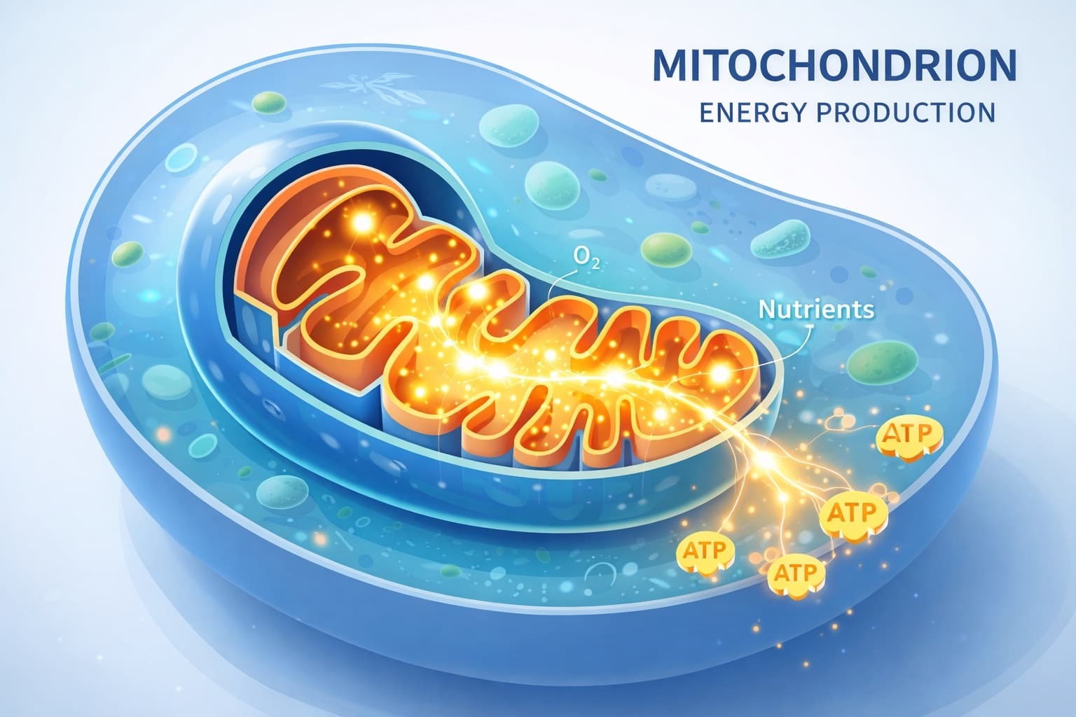 ミトコンドリアのイメージ