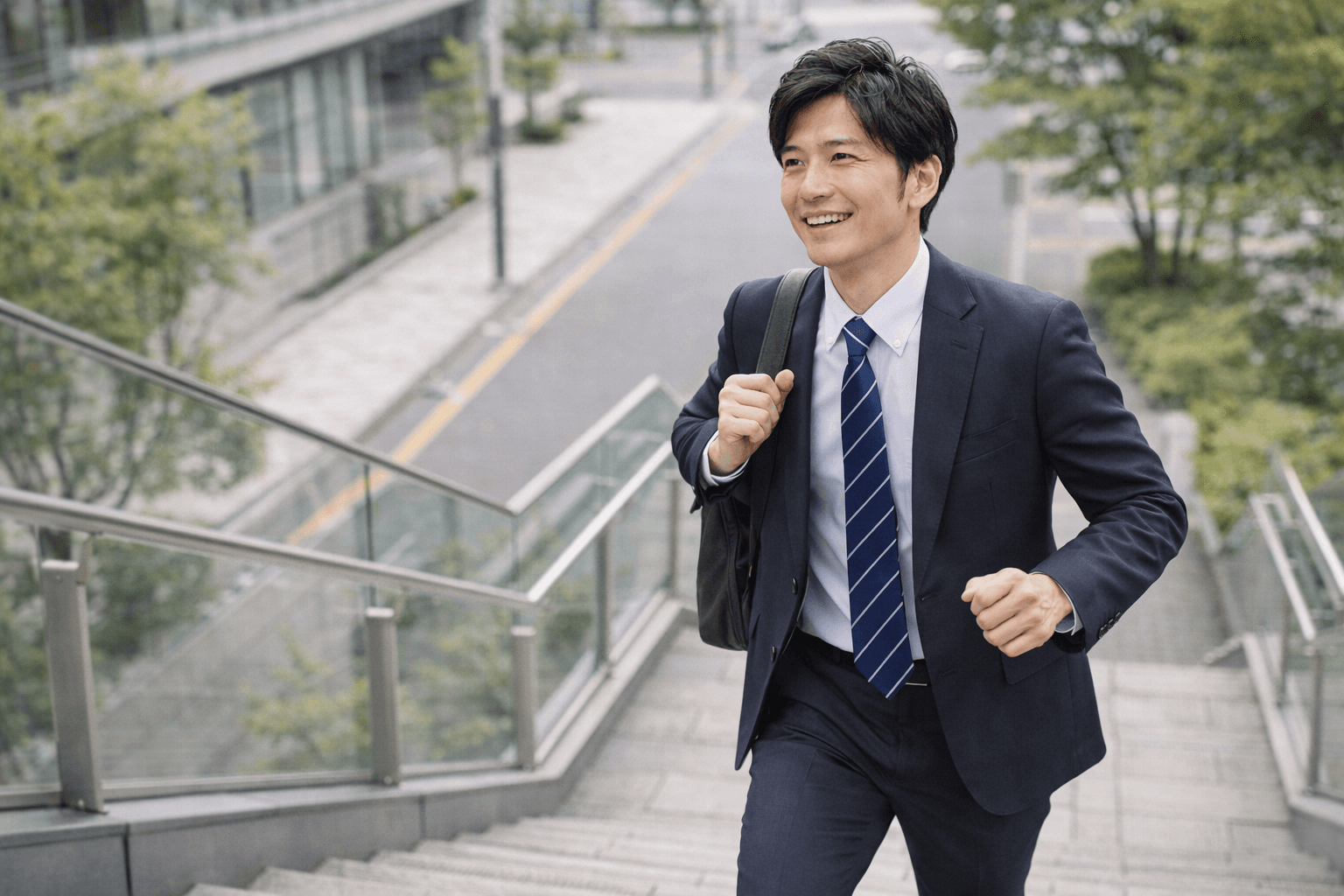 体力向上のための筋トレを行う様子