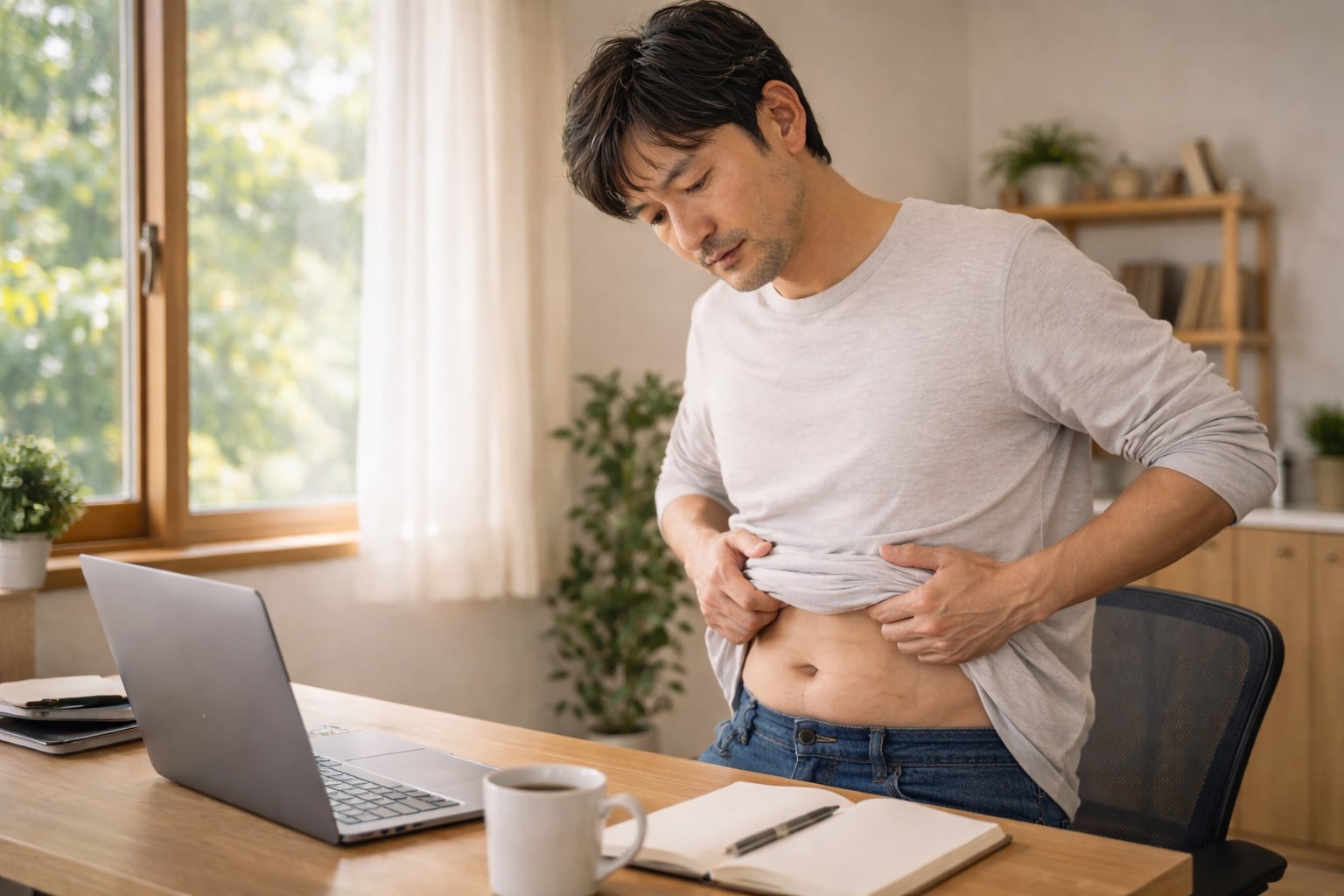 リモートワークで運動不足を感じている人