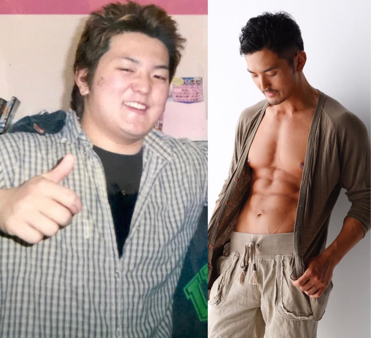 青木泰蔵のダイエットビフォーアフター