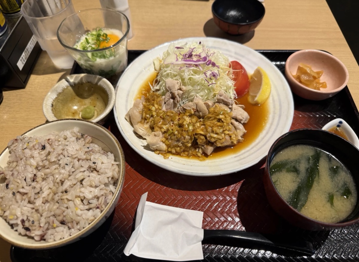 大戸屋のカオマンガイ定食