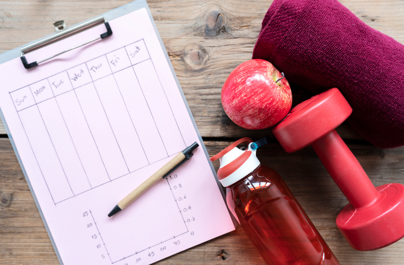 トレーニングプログラムとトレーニンググッズ